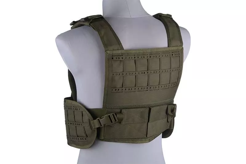 Lumière gilet tactique Laser-Cut - vert olive