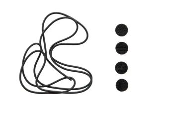 Mesh helmet cover for fast (M) - black