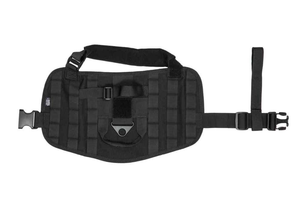 Light dog harness - black