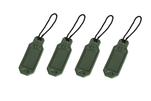 Un jeu d'étiquettes pour armure - vert olive