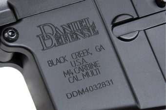 Specna Arms Daniel Defense® SA-E28 RIS III 14.5'' EDGE™ HAL ETU™ Carabina airsoft Gris Acero