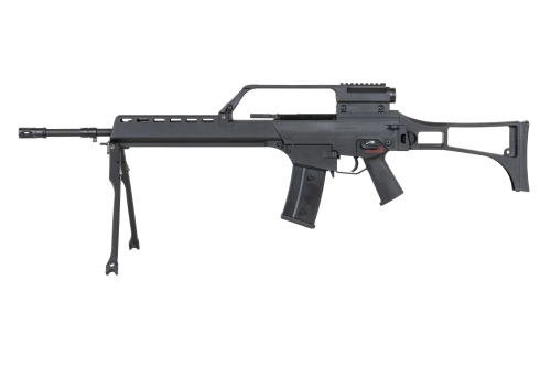 SRC DUAL POWER SR36E GB-301 ASG karabijn met tweepoot en richtkijker Zwart