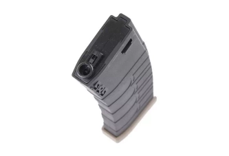 Zásobník mid-cap 120 kuliček pro M4/M16 (5 ks) - černá/pálená