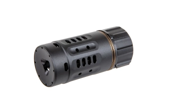 QD DA vlammendemper (14mm links) Zwart