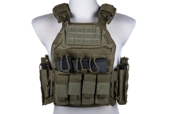 Taktická vesta Plate Carrier 8944-1 GFC Tactical zelená