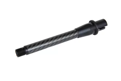 Carbon buitenloop 6 inch lang voor M4/M16 replica's - Zwart