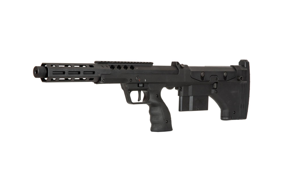 Karabin snajperski ASG Silverback Desert Tech SRS-A2/M2 Sport" (praworęczna) Czarny (OUTLET)