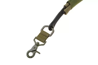 1 kus bungee pásu - olivově zelený