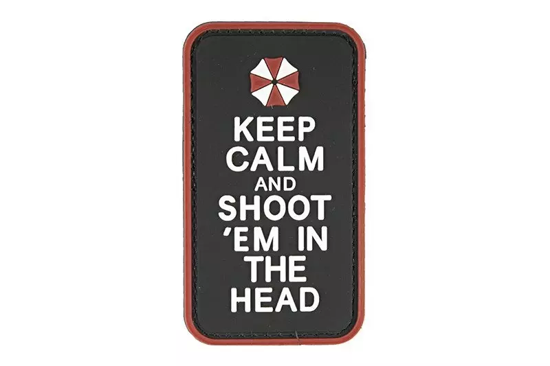 Parche 3D - Keep Calm And Shoot