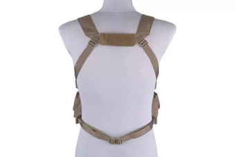 Vesta typ D3CR Chest rig - hnědá