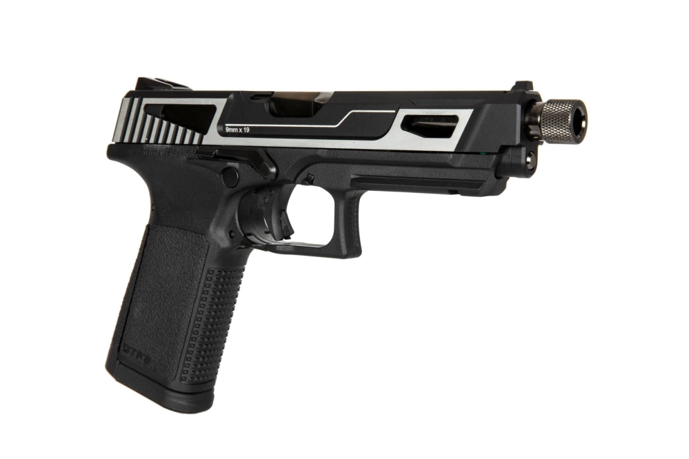 Pistola de airsoft GTP9-MS - plata