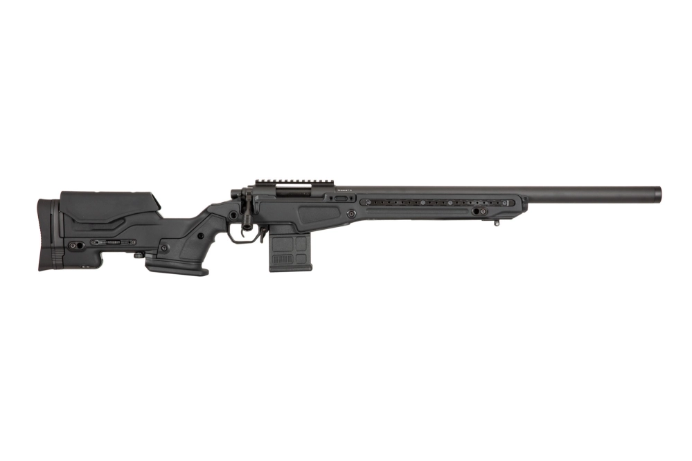 Fusil de airsoft rifle de francotirador AAC T10-S - negro