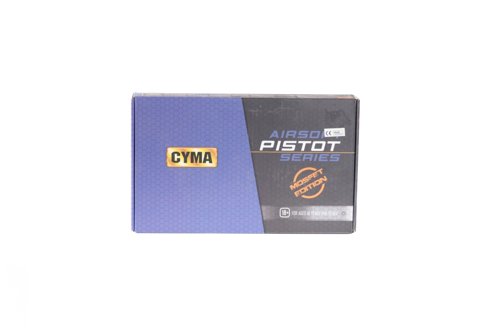 Electric Pistol Replica CM128S MOSFET Edition - Black (OUTLET)