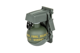 Airsoftová zbraň granátu M67 s nosičem QD - Olive Drab