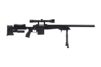 Airsoftová odstřelovací puška MB4413D - černá