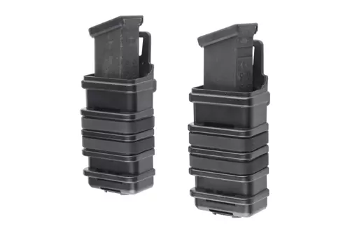 Pochette Double Open III (S) pour chargeurs pistolet owe - noir