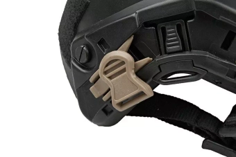 Goggle Swivel Clips (19mm) - dark earth