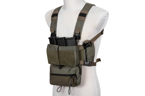 Modular Chest rig Kit premium MK3 - Verde Ranger