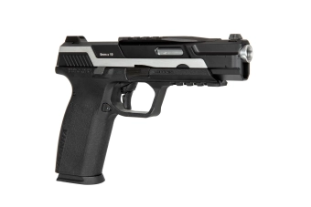 Pistola de airsoft Piraña TR - plata
