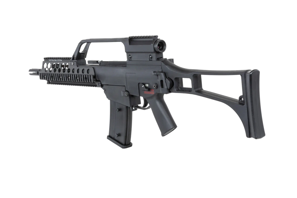 airsoft SRC DUAL POWER SR36 KSK COB-303 carbine with scope Black