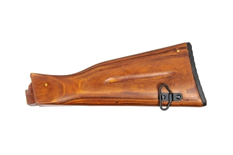 Wooden stock for AK74 type replicas
