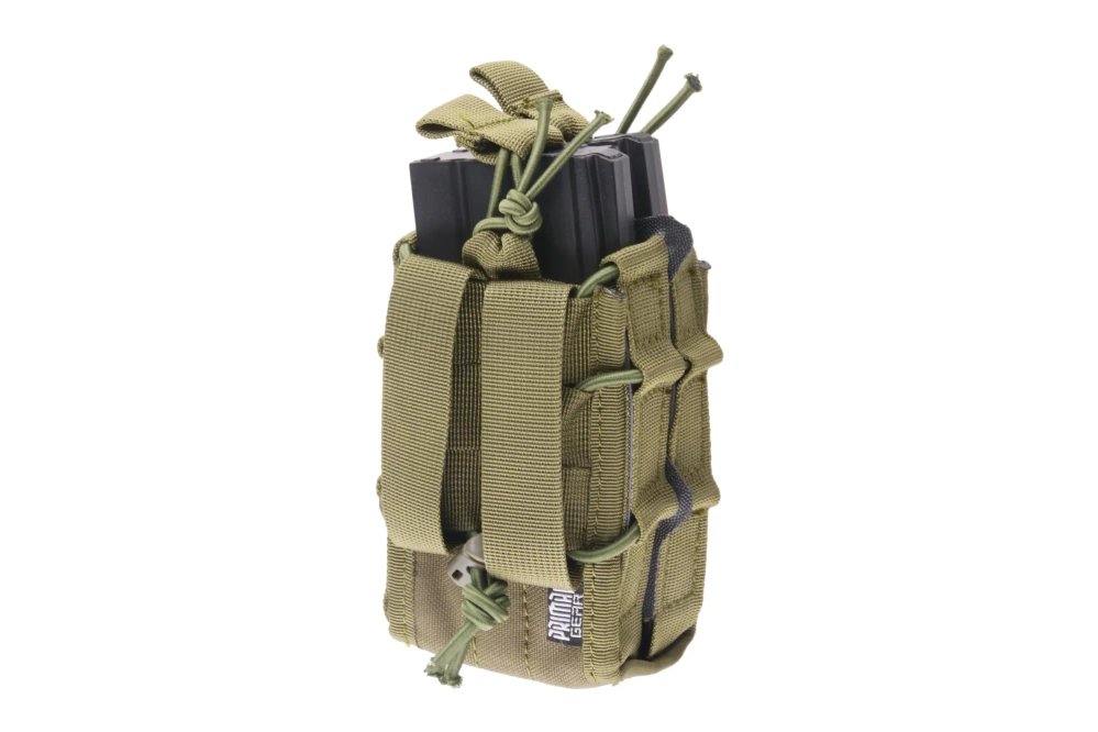 Double poche universelle Open II sur chargeurs - olive