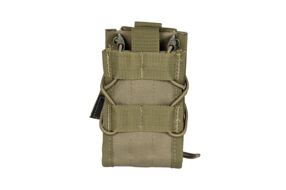 Doble pouch para fusil teja - oliva