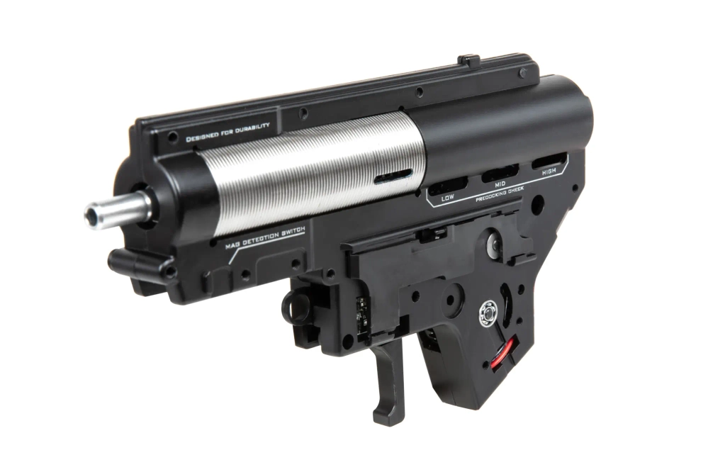 Airsoft geweer Specna Arms RRA SA-P17 Prime™ Light Ops Stock Kestrel™ ETU met brushless motor Grijs