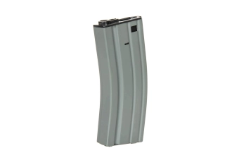 Chargeur hi-cap 300 balles pour répliques M4/M16 - gris