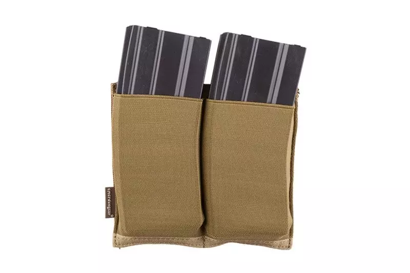 Dvojitý rychlopalný nosič pro zásobníky typ M4/M16 - coyote brown