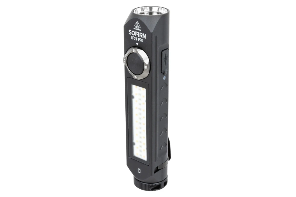Sofirn IF24 PRO torch with rechargeable battery Black