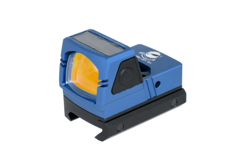 Collimator xFORCE MINI op zonne-energie Blauw