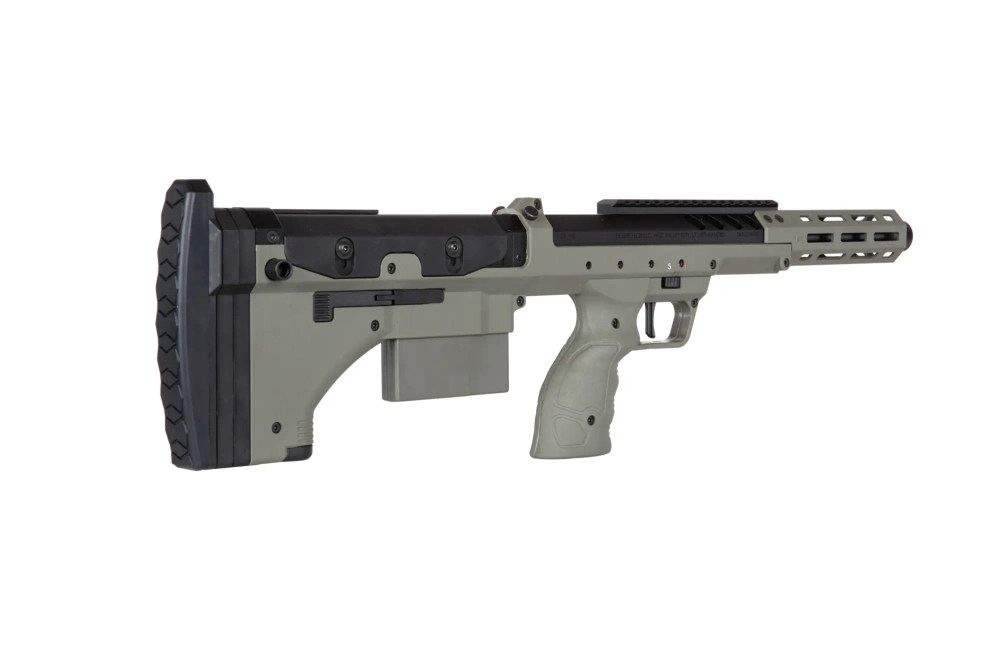 Desert Tech SRS-A2/M2 Sport 16" sniper airsoft rifle (left-handed) Olive