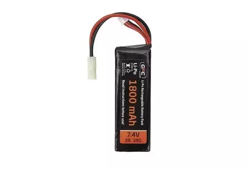 LiPo 7,4V 1800mAh 25/45C battery