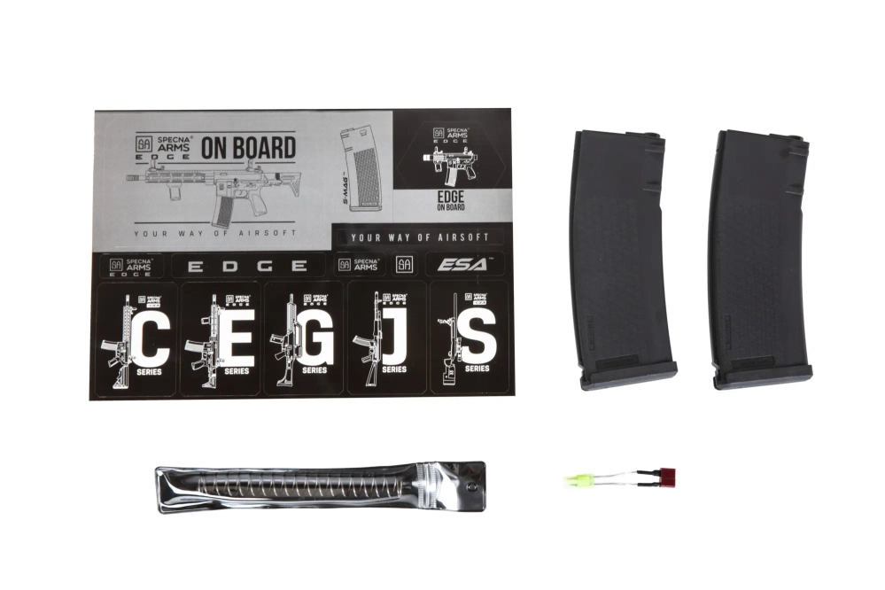 Airsoft fusil Specna Arms RRA & SI SA-E17-L Light Ops Stock EDGE™ HAL ETU™ Chaos Grey