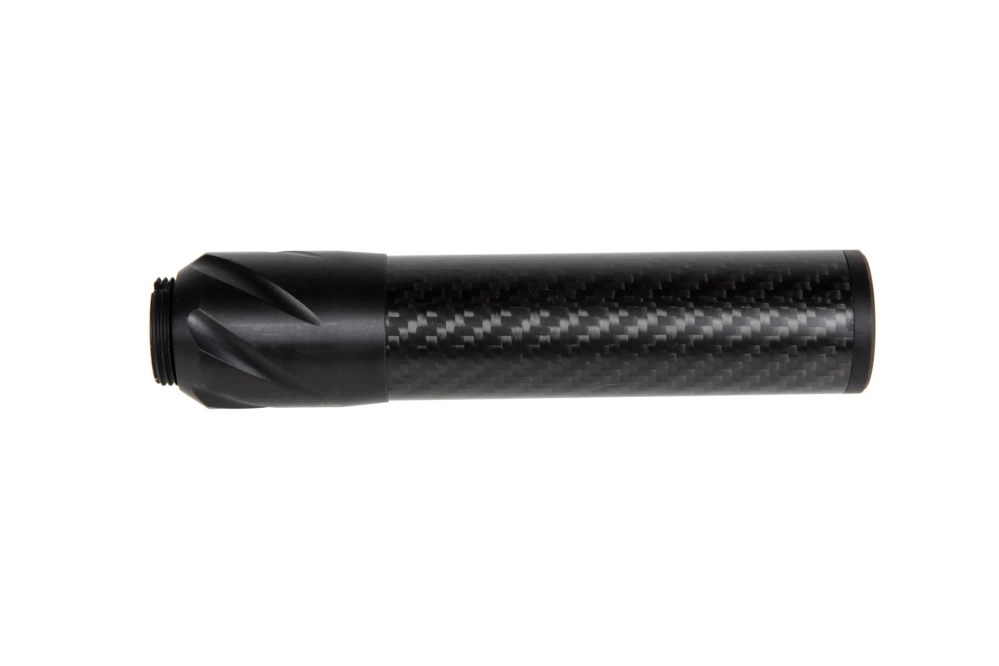 Carbon Silencer DSL2 36x150mm - Black