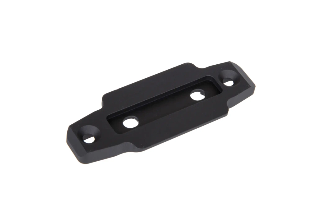 Type 17S tweepootadapter voor KeyMod/M-LOK Zwart