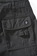 Brandit Pure Slim Fit Grey Trousers