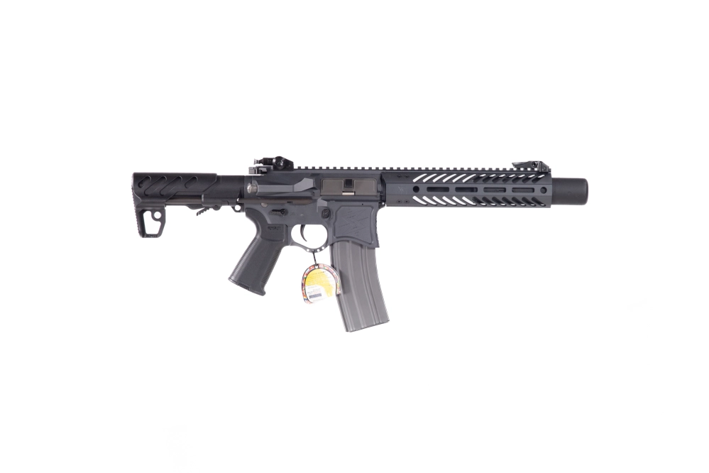 SBR8 Réplica de carabina Seekins Precision de 9" con supresor - Gris (OUTLET)