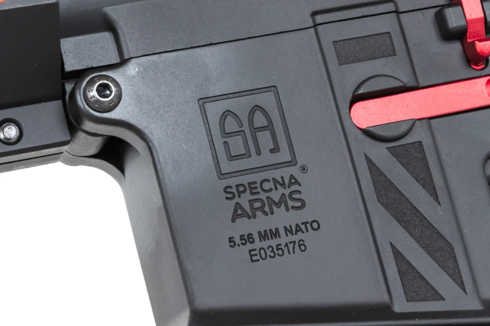 Specna Arms SA-E39-L EDGE™ Lichte Ops Kolf HAL ETU™ Rood ASG Karabijn