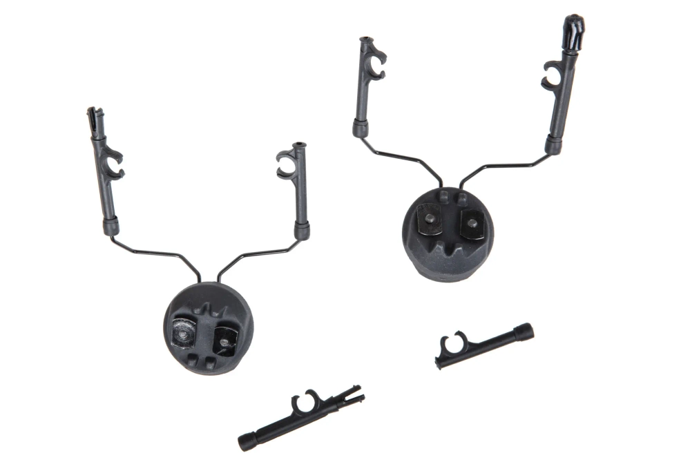 Adaptateur de casque TacSky type Comtac pour rails MTEK Noir