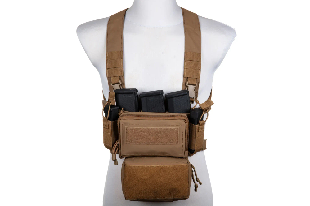 Universele borstlap Wenator 2.0 tactisch vest PRIMAL GEAR Coyote bruin