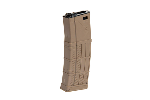 Cargador hi-cap 350 balines para réplicas M4/M16 - bronceado