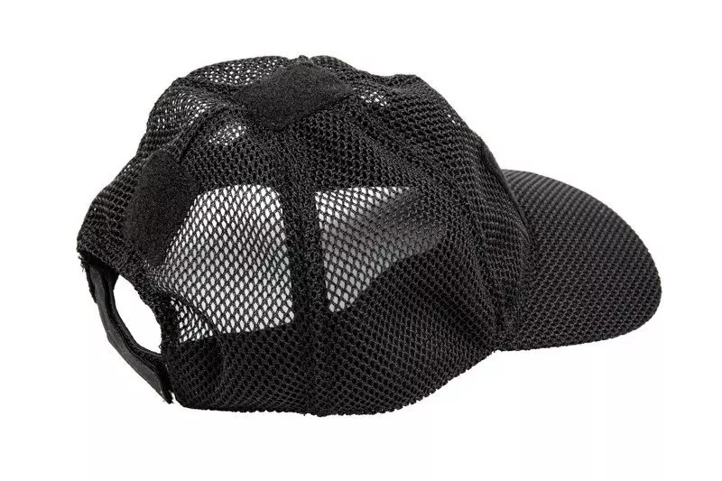 Gorra táctica de malla - negra