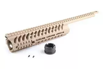 Front RIS 9 do replik typu M4/M16 - tan"