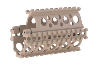 Zestaw szyn RIS typu M83K do AK - tan