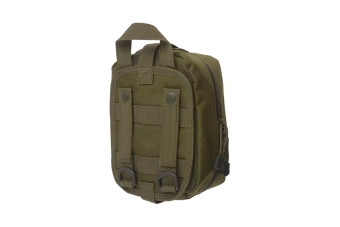 MOLLE ripped first aid kit - olive green