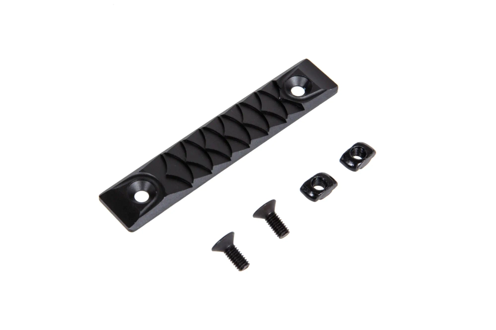 Couvercle de rail RS CNC Type DR (version courte) Noir