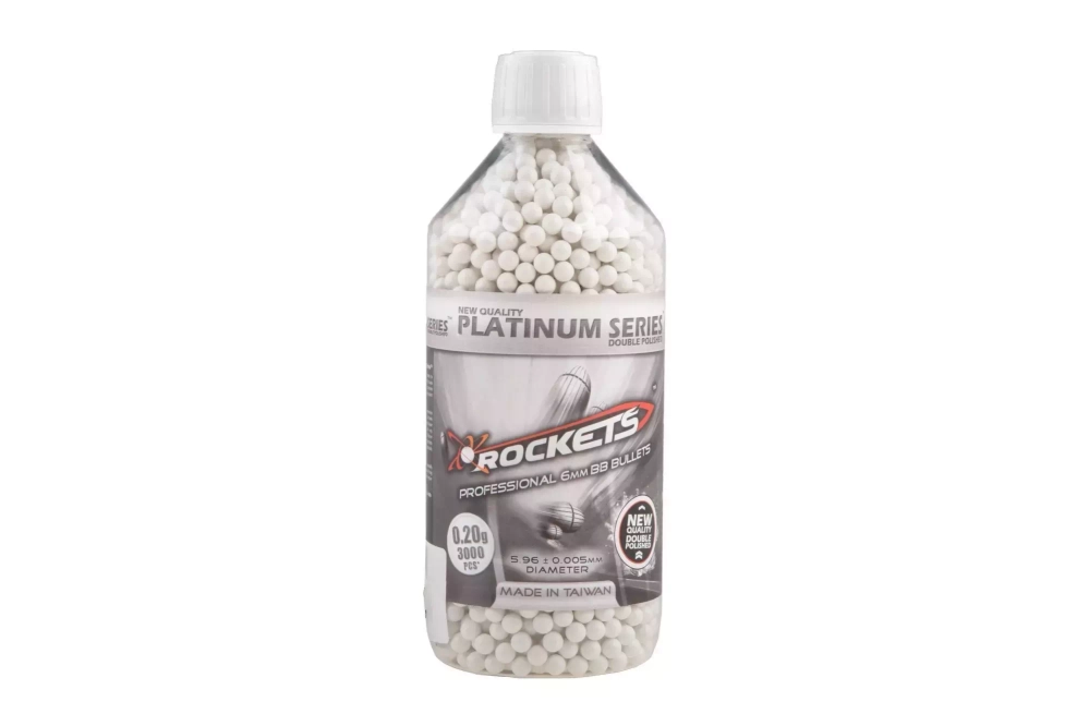 BBs  0.20g Rockets Platinum 3000 stuks