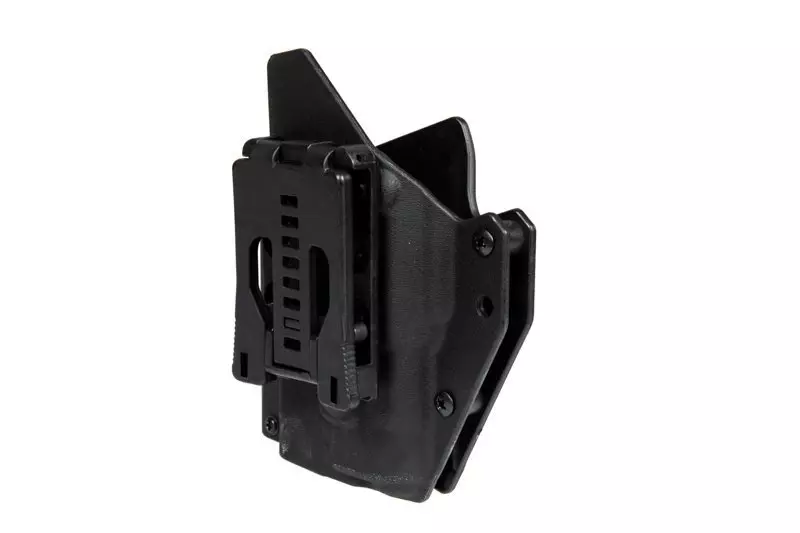 Tactical holster for G17L replicas with flashlight - black